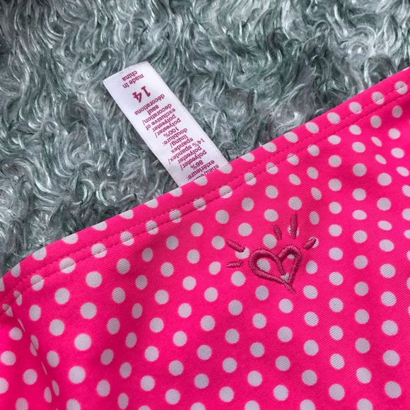 Justice Pink and White Bikini - Picture 3 of 4